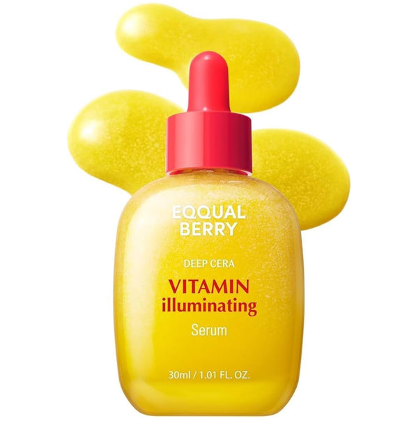 EQQUALBERRY
Deep Cera Vitamin Illuminating Serum, 1.01 fl oz (30 ml)
