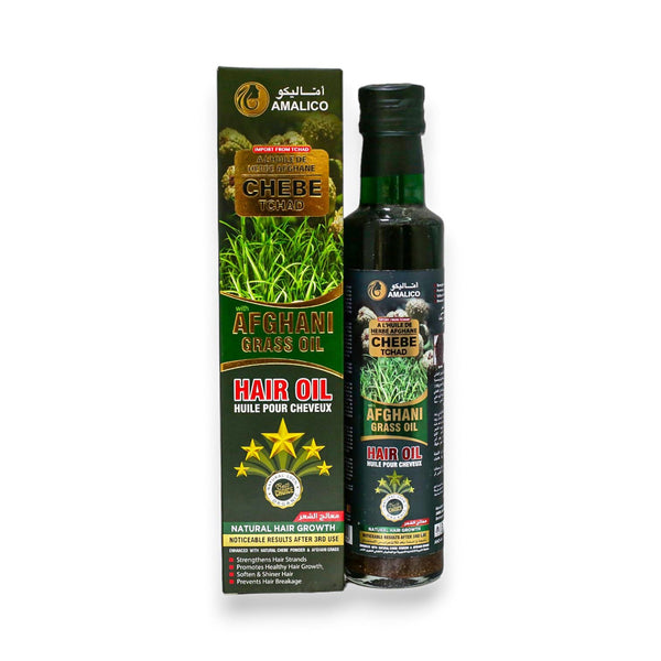 AMALICO Chebe Hair Oil Afghan Grass 250ml