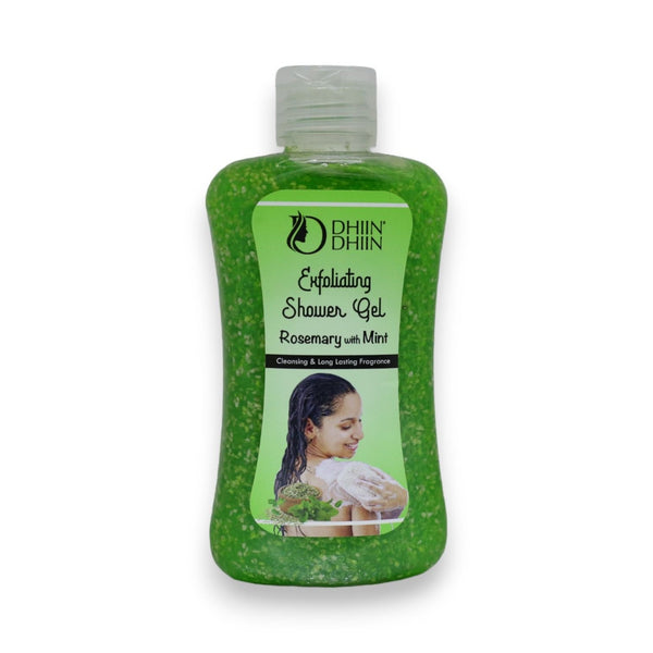 Dhiin Dhiin Exfoliating Shower Gel Rosemary with Mint 200ml