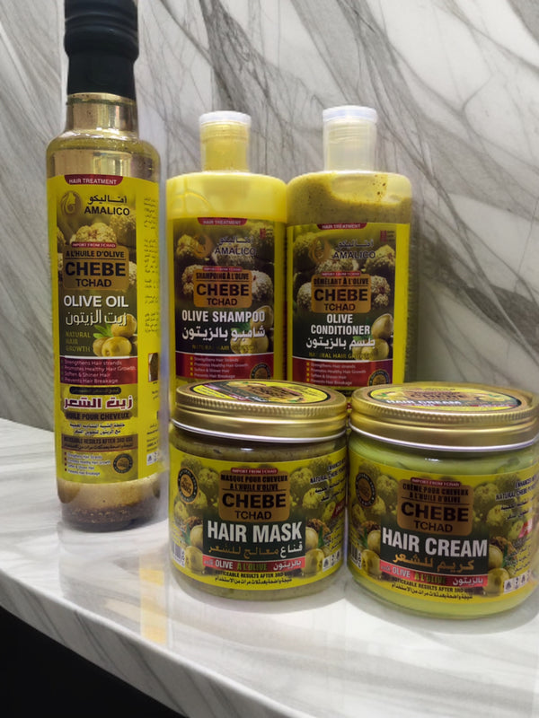 OLIVE OIL HAIR SET